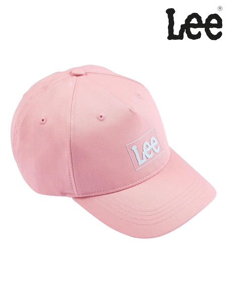 Lee Pink Graphic 100% Cotton Canvas Cap (B70049) | €21