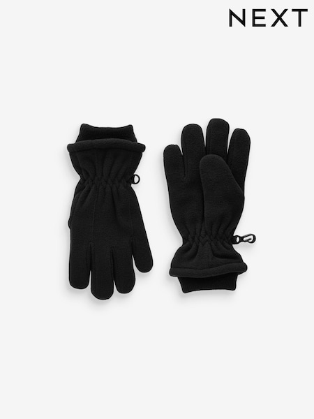 Black Fleece Gloves (3-16yrs) (B70220) | TRY 296 - TRY 407