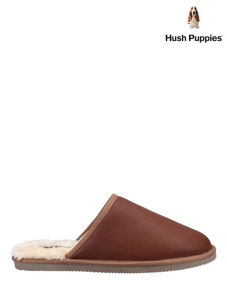 Hush Puppies Coady Leather Slippers (B70223) | €69