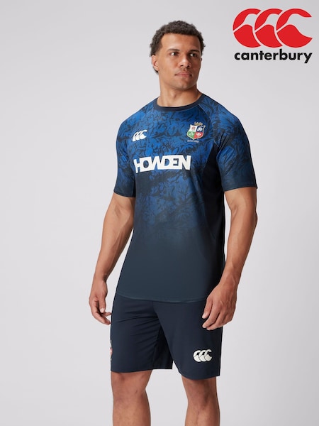 Canterbury Blue British & Irish Lions Rugby Superlight T-Shirt (B70291) | €44