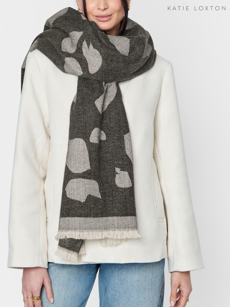 Katie Loxton Leopard Blanket Scarf (B70354) | €21