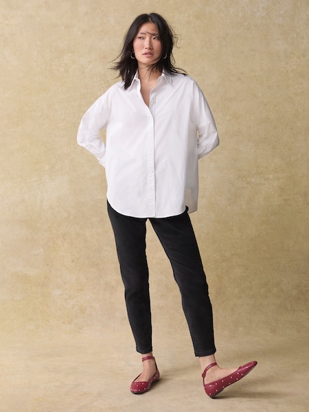 أسود - Corduroy Skinny Trousers (B70509) | ‏67 د.إ.‏