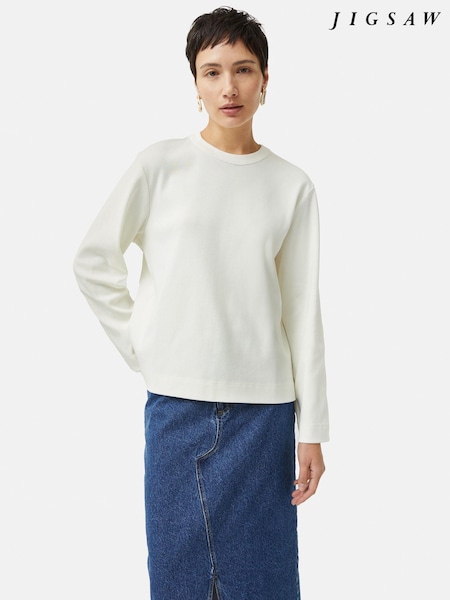 Jigsaw Heavy Cotton Sweatshirt (B70527) | €46