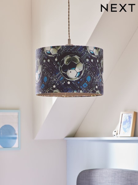 Black Easy Fit Football Print Light Shade (B70781) | 861 UAH