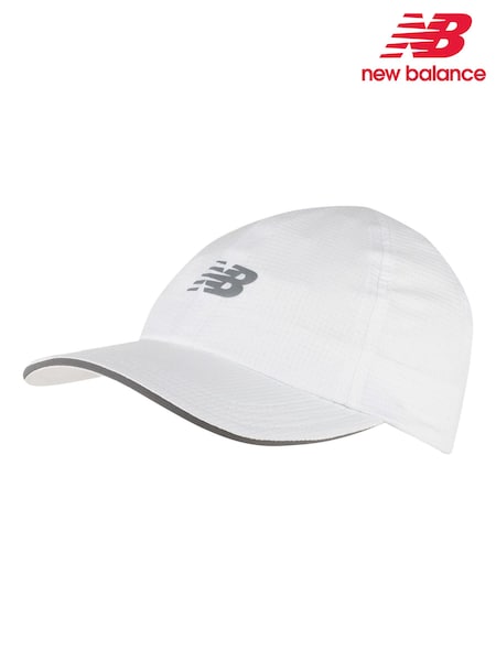 Blanco - New Balance 6 Panel Performance Hat (B70807) | 33 €