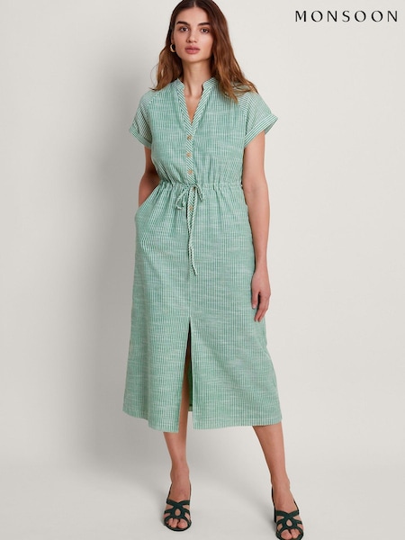 Monsoon Athena Stripe Dress (B71105) | 313 LEI
