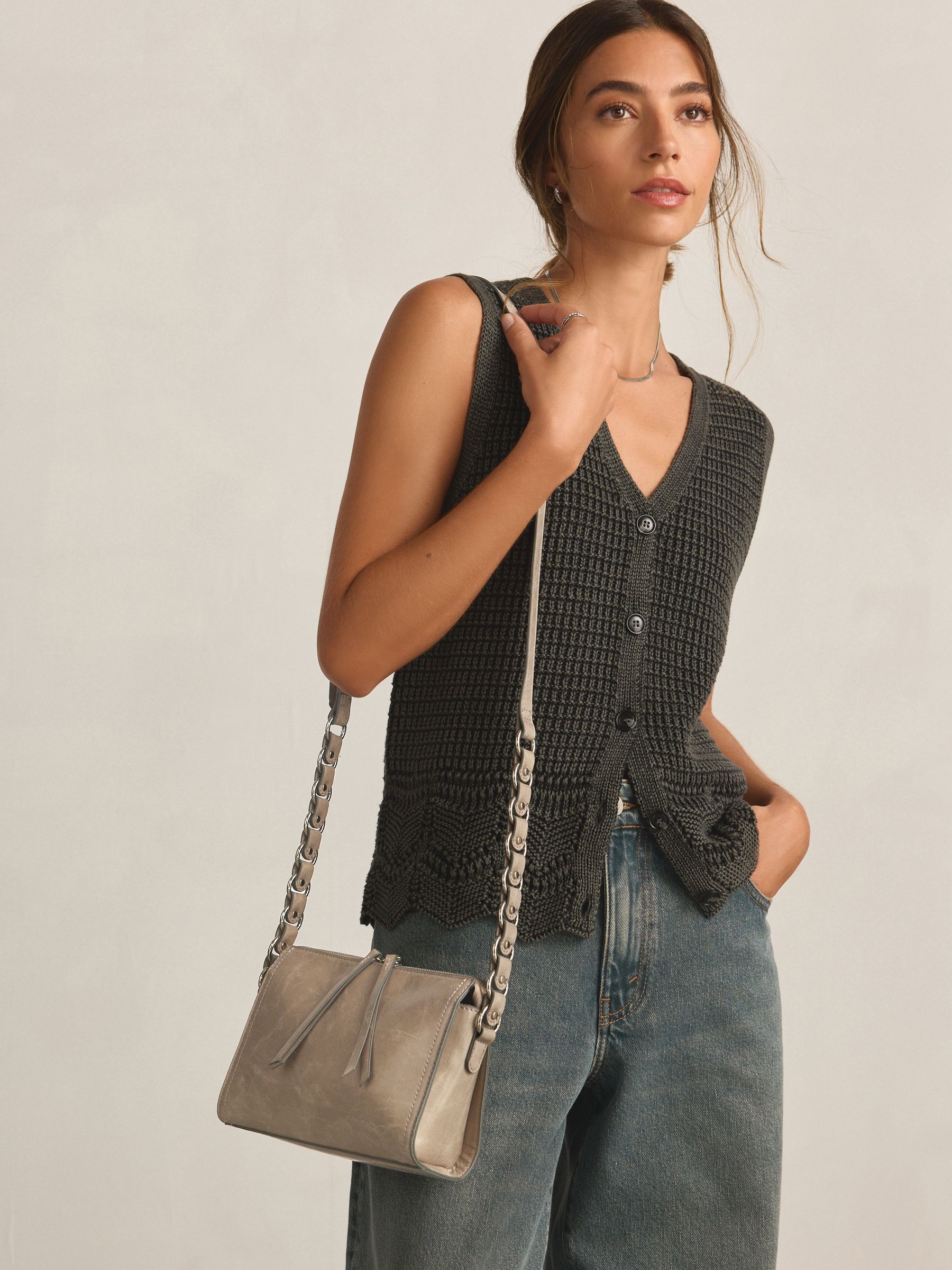 Next grey bag top