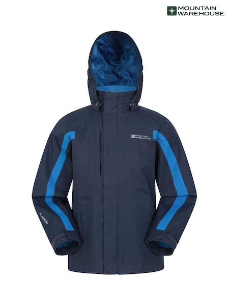 Mountain Warehouse Blue Samson Waterproof Jacket (B71943) | €48