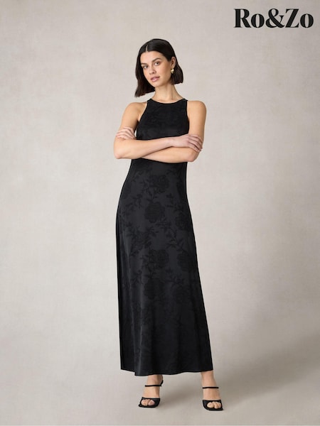Schwarz - Ro&Zo Petite Camilla Racer Dress (B71984) | 116 €