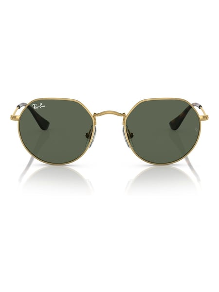 Ray-Ban Junior Gold Tone Jack Rj9565S Irregular Sunglasses (B72066) | 126 €