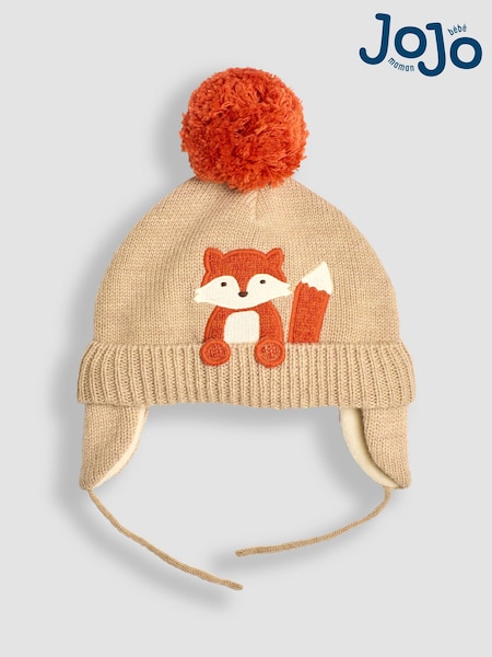 Jojo Maman Bébé Appliqué Bobble Hat (B72081) | €27