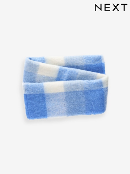 Blue Check Scarf (3-16yrs) (B72200) | AED25 - AED35