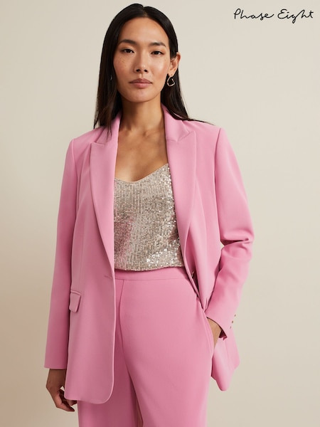 Phase Eight Pink Elandra Tux Blazer (B72333) | €89