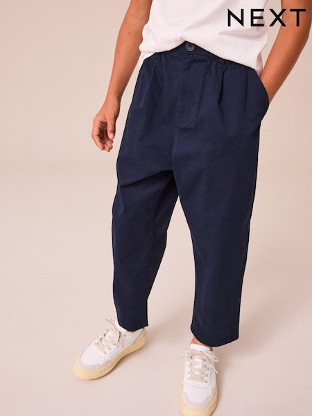 Navy Tapered Smart Trousers (3-16yrs) (B72340) | €18 - €25