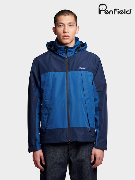 Penfield Blue Mens Lightweight Water Resistant Jacket (B72565) | R$ 1,975