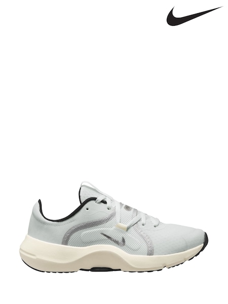 Nike White/Silver In-Season 13 Training Trainers (B72885) | €107