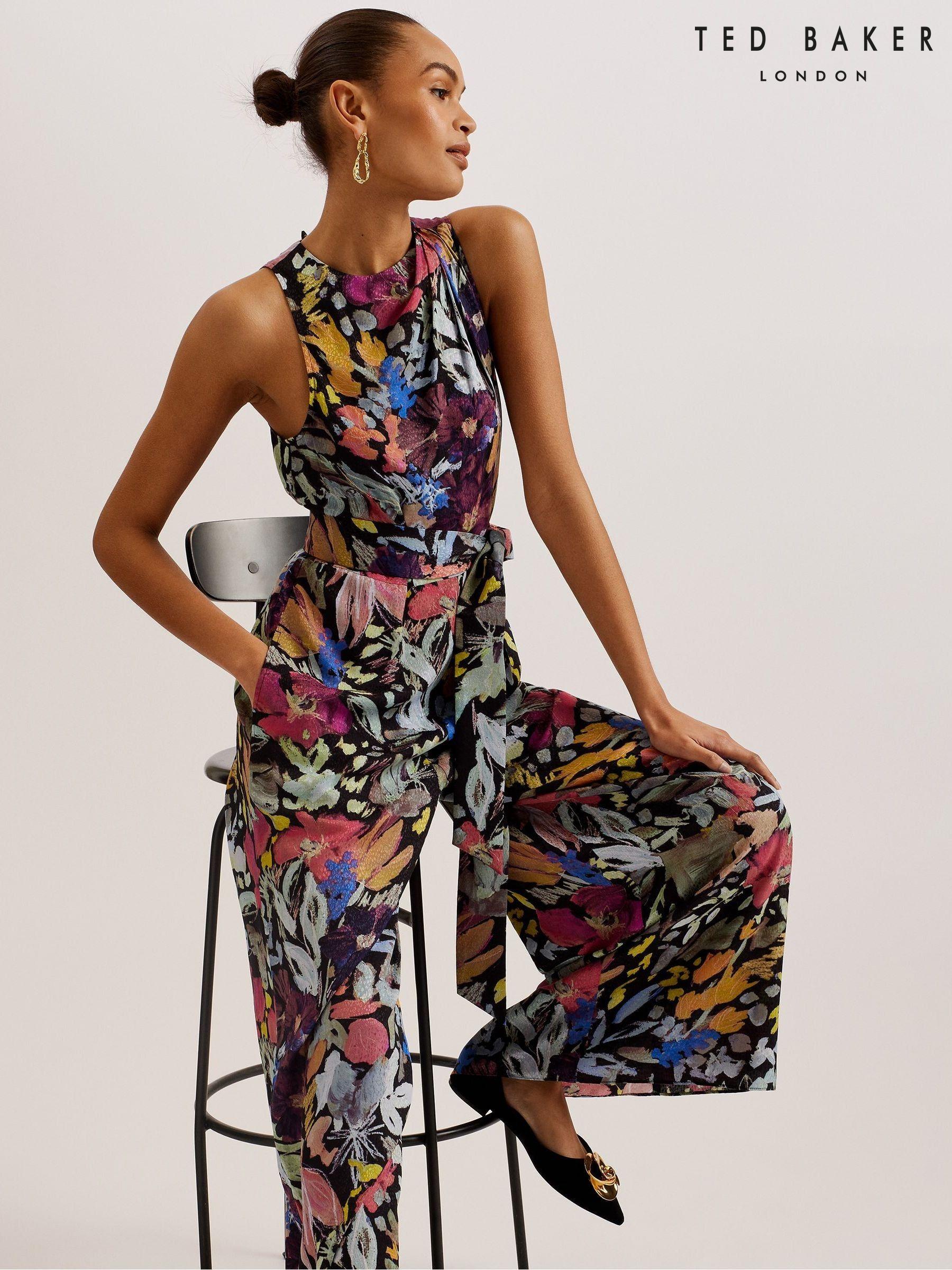 Women s Jumpsuit Ted Baker Print Occasionwear Brandedfashion Next Lithuania