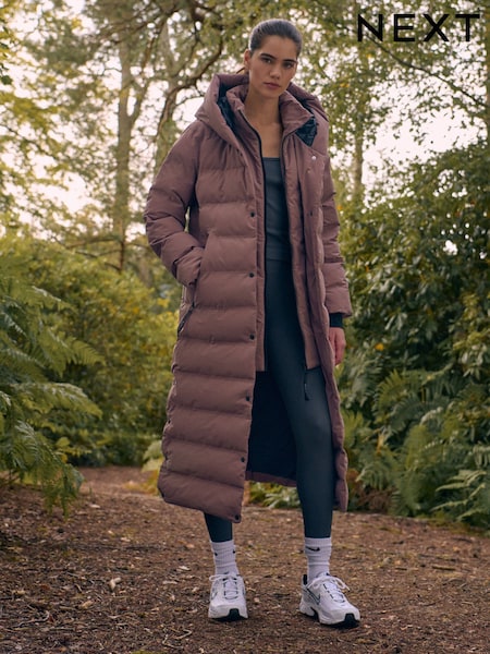 Rose Pink Elements Waterproof Padded Coat (B73134) | €120