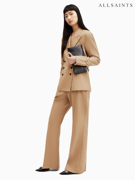 AllSaints Sevenh Brown Trousers (B73138) | €95