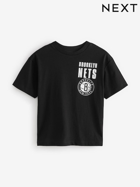 Black Ground NBA Licensed 100% Cotton T-Shirt (3-16yrs) (B73388) | AED51 - AED61
