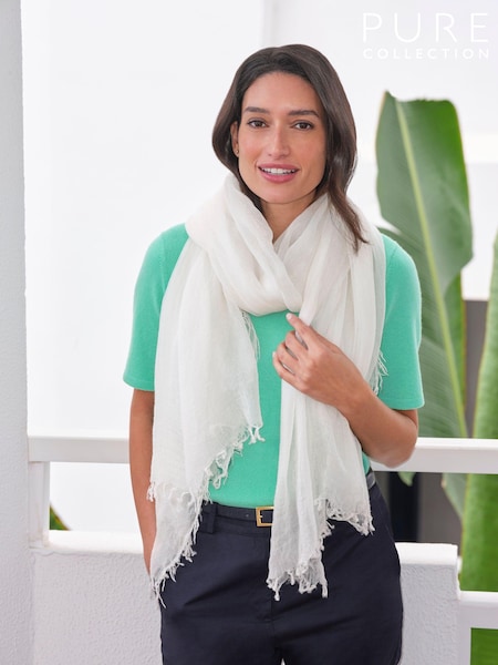 Pure Collection Ultrafine Cashmere Scarf (B73424) | €146