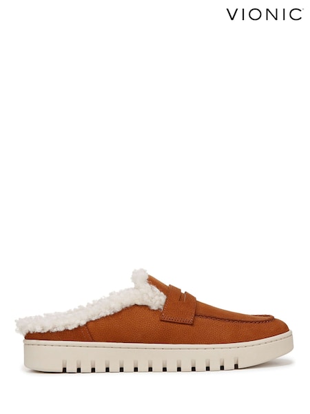 Vionic Uptown Faux Fur Lined Mule Shoes (B73515) | €110