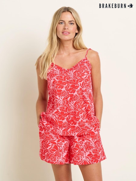 Brakeburn Red Josie 100% Cotton Camisole (B73707) | €21.50