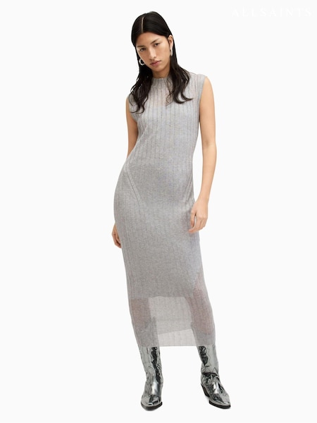 AllSaints Silver Patrice Dress (B73833) | €152