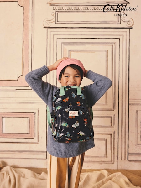 Cath Kidston Navy Medium Space Bear Backpack (B74168) | €57