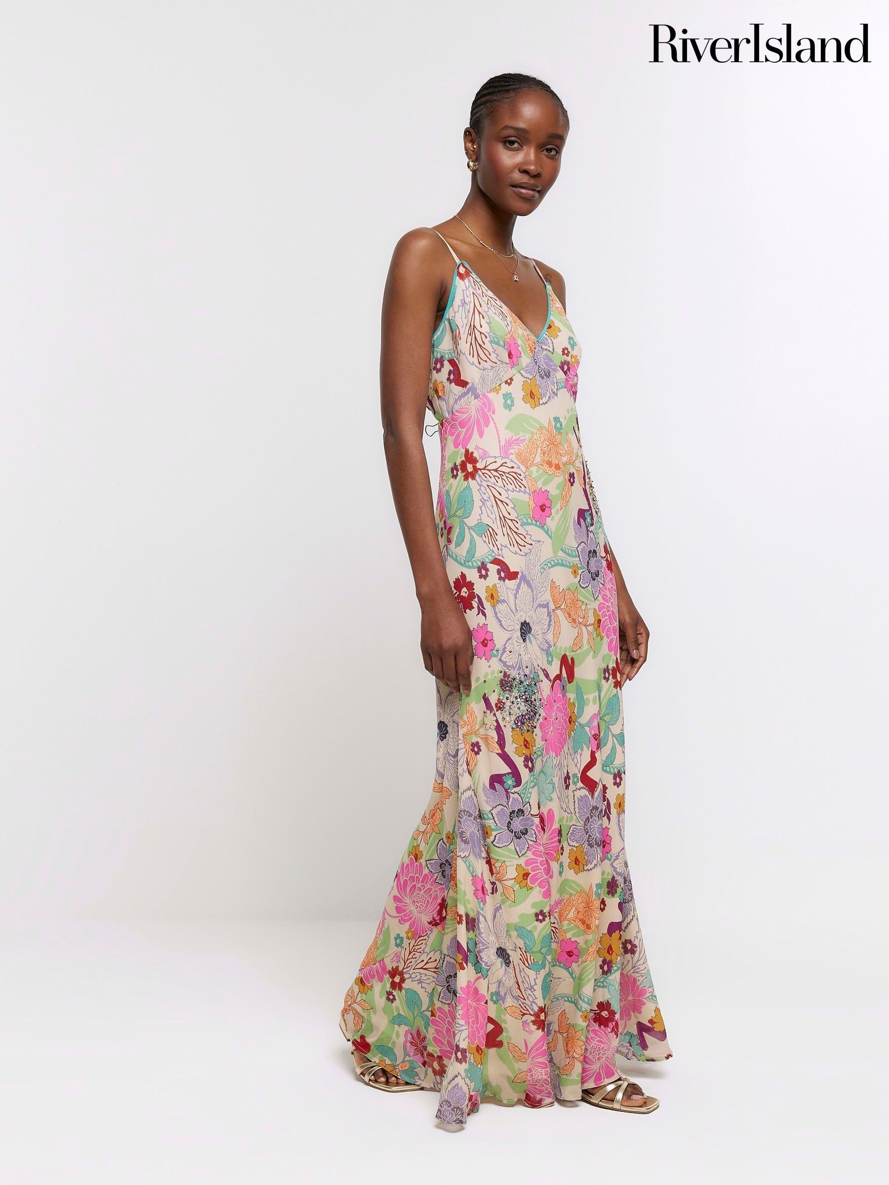 Island floral dress 2025