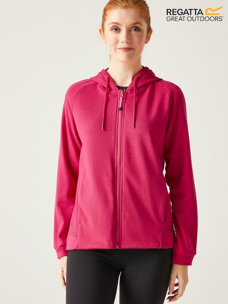 Roz - Regatta Flamino Full Zip Cu glugă Fleece (B74202) | 175 LEI