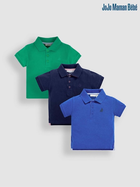JoJo Maman Bébé Polo Shirts 3-Pack (B74350) | 45 €