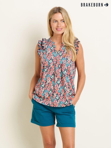 Brakeburn Red 100% Cotton Millie Vest (B74434) | €21.50