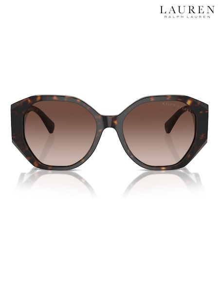 Ralph Lauren The Juliette Rl8220 Butterfly Brown Sunglasses (B74715) | 17,423 UAH
