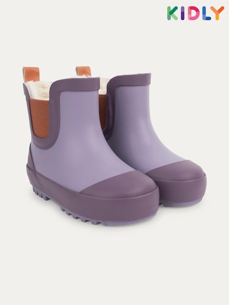 KIDLY Short Lined Wellies (B74912) | $38