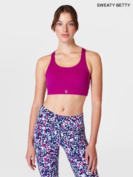 Sweaty Betty Pink Medium Power Support Sports Bra (B75129) | €33