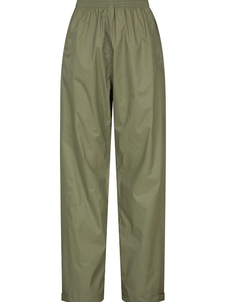 Mountain Warehouse Green Womens Pakka Waterproof Over Trousers (B75184) | €35