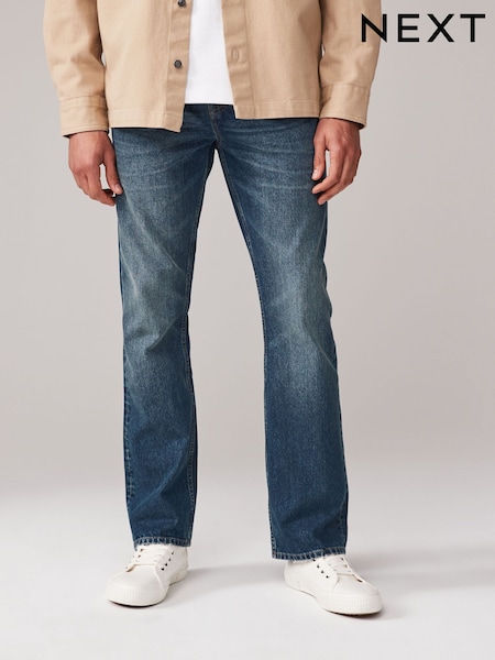 Albastru Vintage - Blugi 100% bumbac Authentic (B75265) | 135 LEI