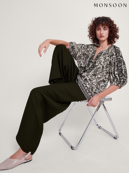 Monsoon 100% Cotton Heritage Holly Top (B75364) | 24 €