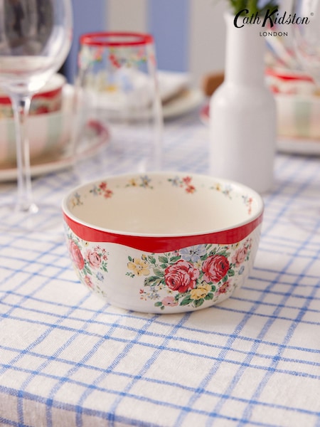 Cath Kidston Sage Feels Like Home Set of 4 Cereal Bowls (B75484) | €54