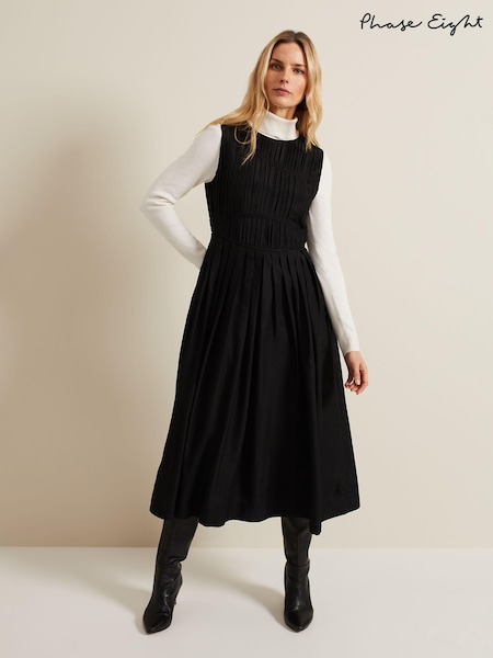 Phase Eight Black Bodice Nala Mini Dress (B75973) | €79