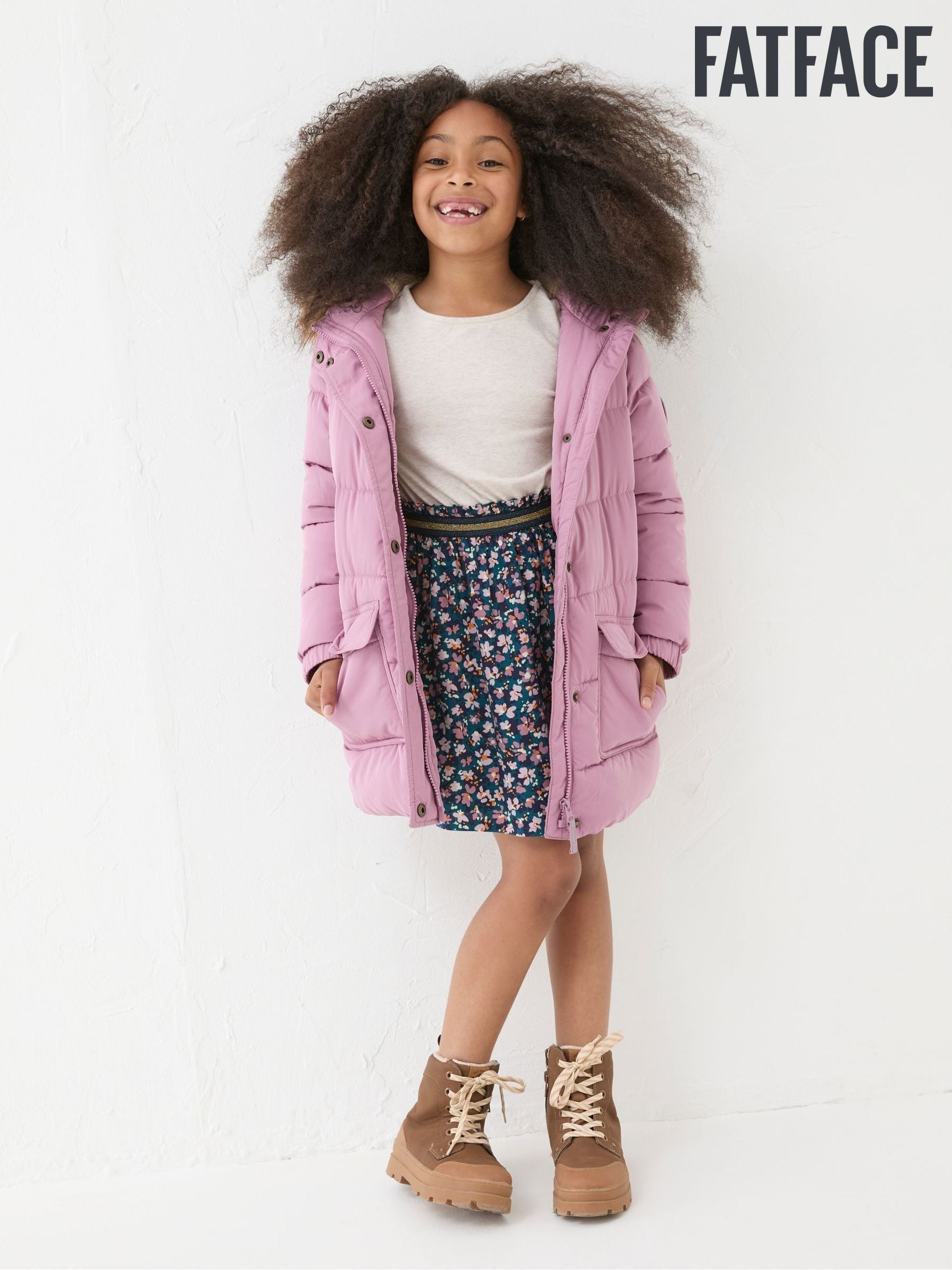 Girls Fat Face Puffer Coatsandjackets Next Luxembourg