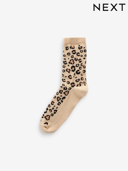 Animal Sparkle Christmas Ankle Socks In Box 1 Pack (B76149) | €4