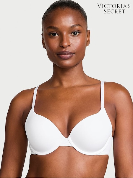 Victoria's Secret White Logo Strap Full Cup Push Up Bra (B76411) | €40