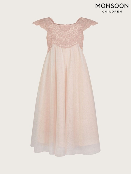 Monsoon Pink Estella Dress (B76455) | €70 - €83