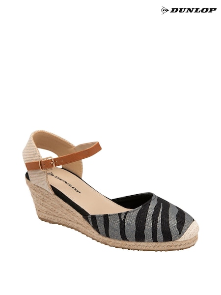 Dunlop Animal Wedges Espadrilles Sandals (B76518) | €27