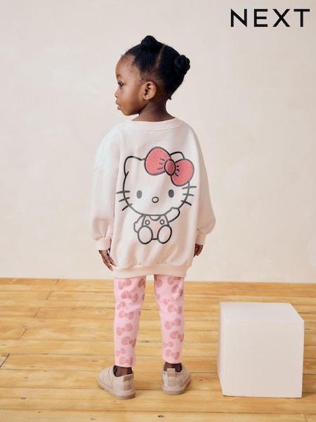 Pink Hello Kitty Sweatshirt and Leggings Set (3mths-7yrs) (B76658) | €28 - €34