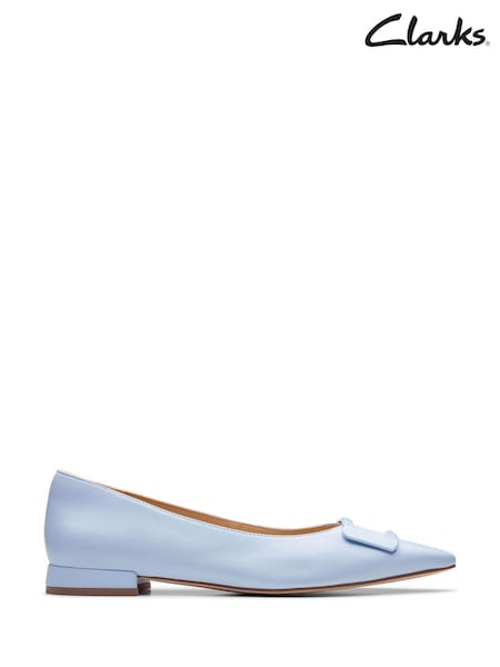 Clarks Blue Leather Sensa15 Lux Shoes (B76859) | €51