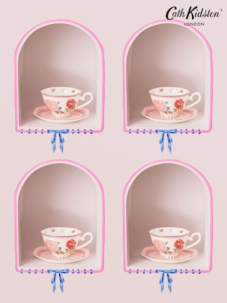 Cath Kidston Set of 2 CK Archive Rose Teacup & Saucer (B76889) | €44