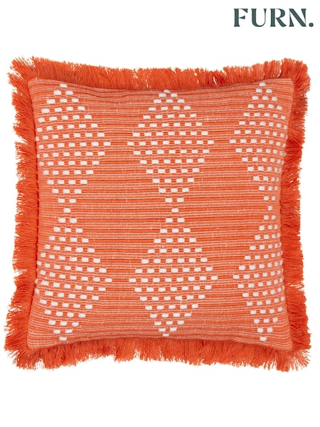 Furn Orange Kadie Woven Indoor/Outdoor Cushion (B77056) | €20